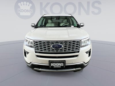 2018 Ford Explorer Platinum