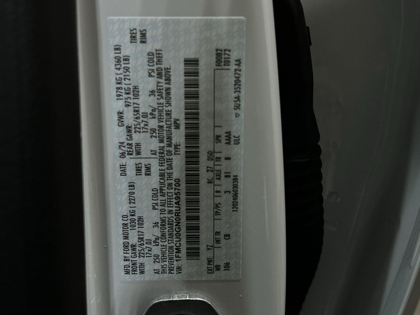 2024 Ford Escape Active