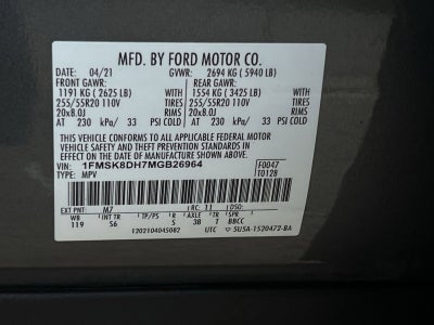 2021 Ford Explorer XLT