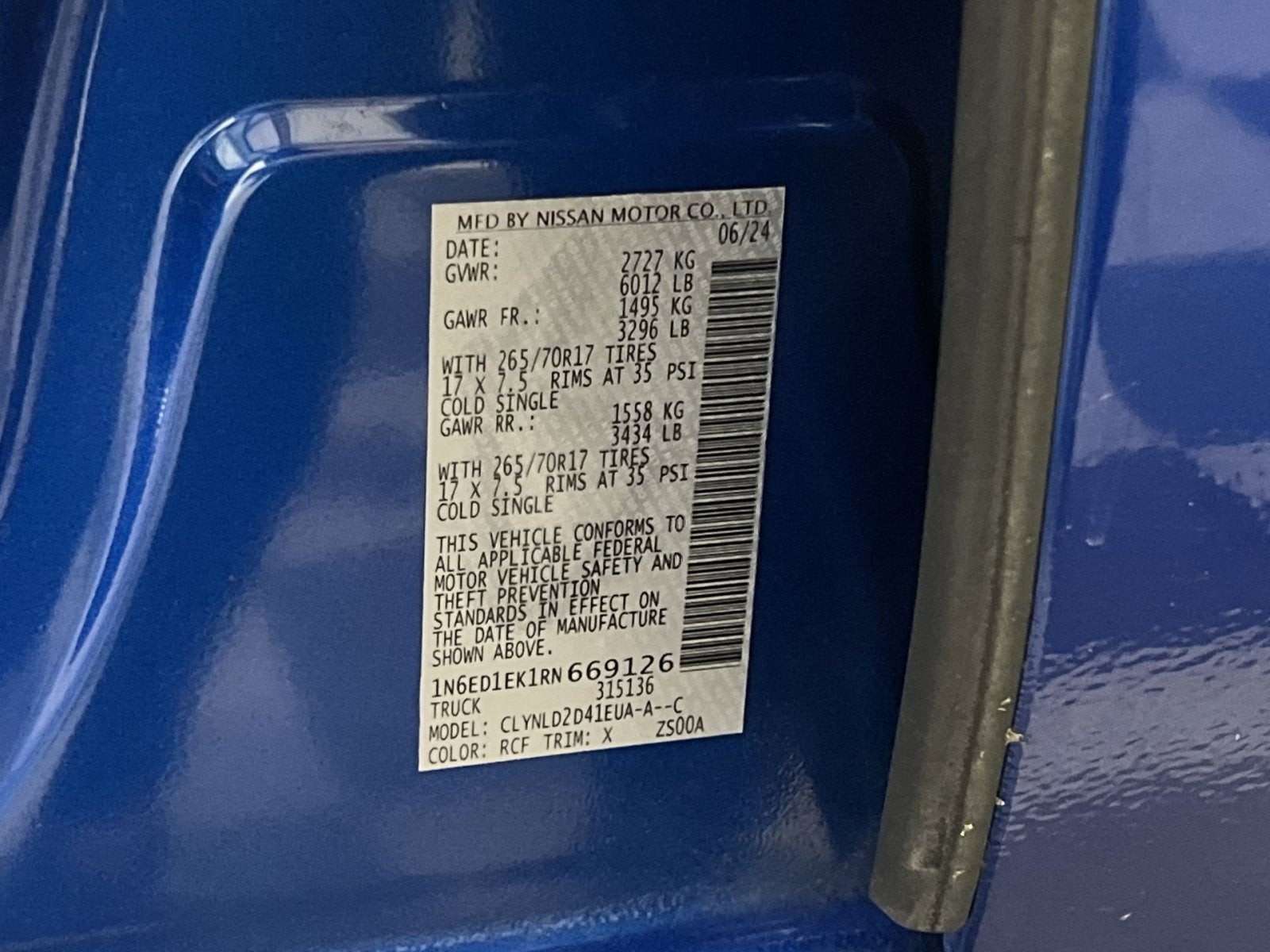2024 Nissan Frontier PRO-4X
