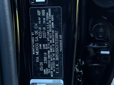 2026 Kia K4 GT-Line Turbo