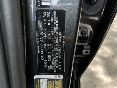 2026 Kia K4 GT-Line