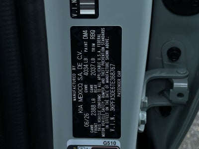 2026 Kia K4 EX