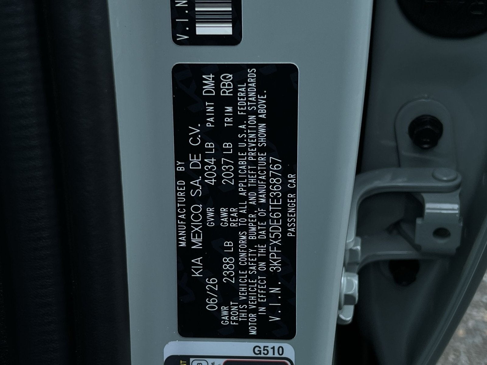 2026 Kia K4 EX