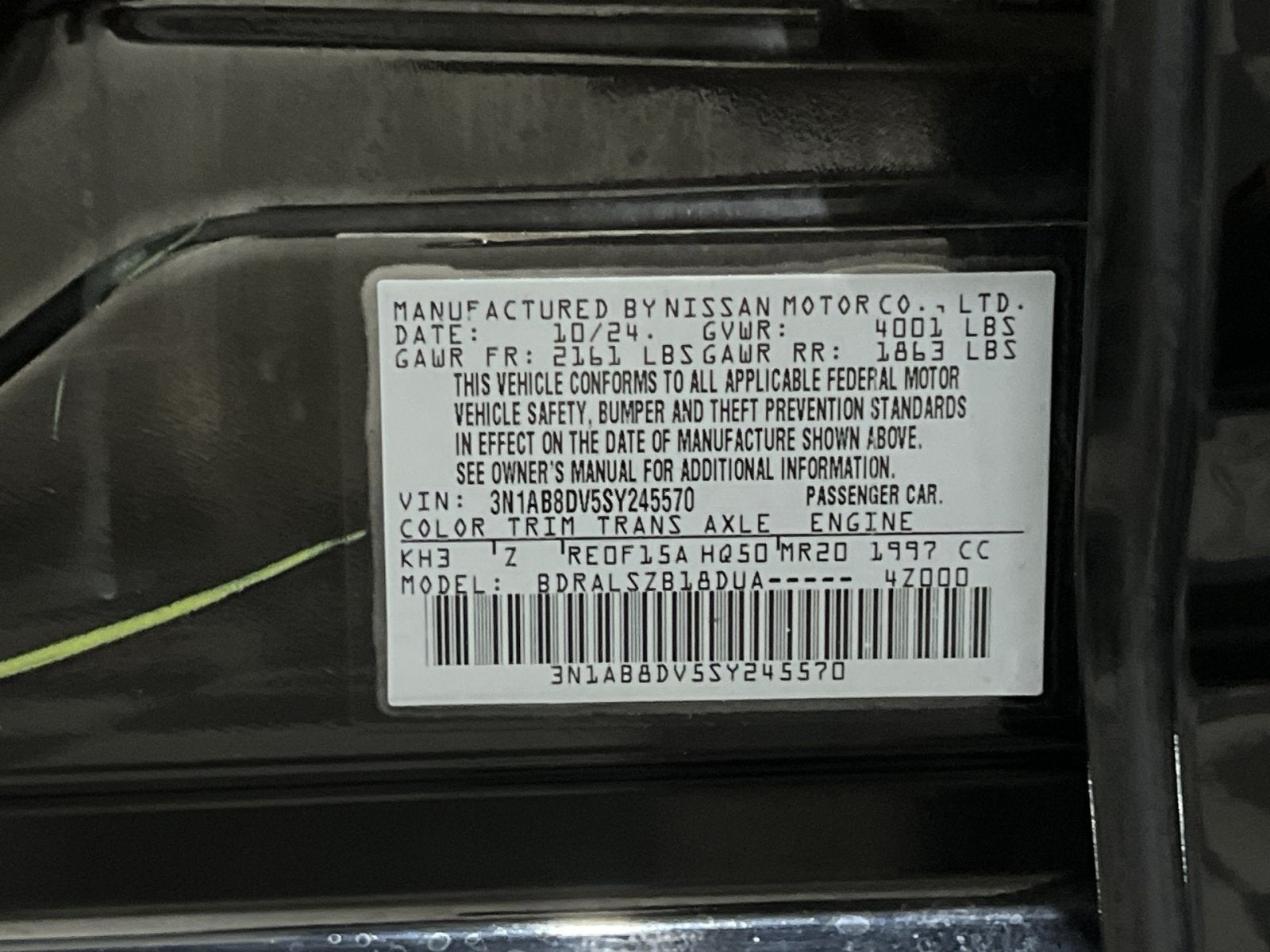 2025 Nissan Sentra SR