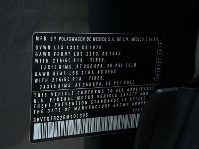 2024 Volkswagen Taos 1.5T SE