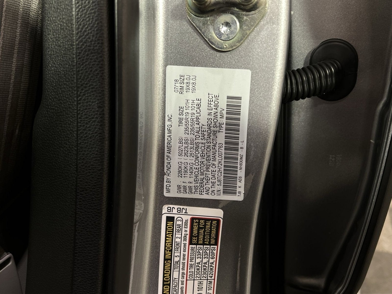 2019 Acura RDX Advance Package
