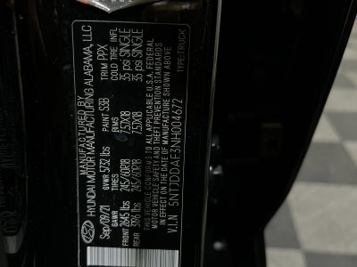2022 Hyundai Santa Cruz SEL Premium