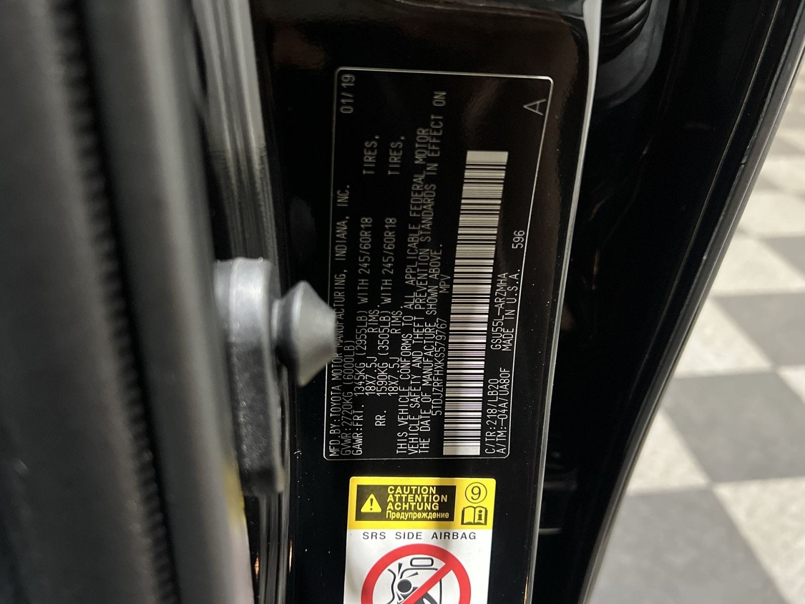 2019 Toyota Highlander XLE