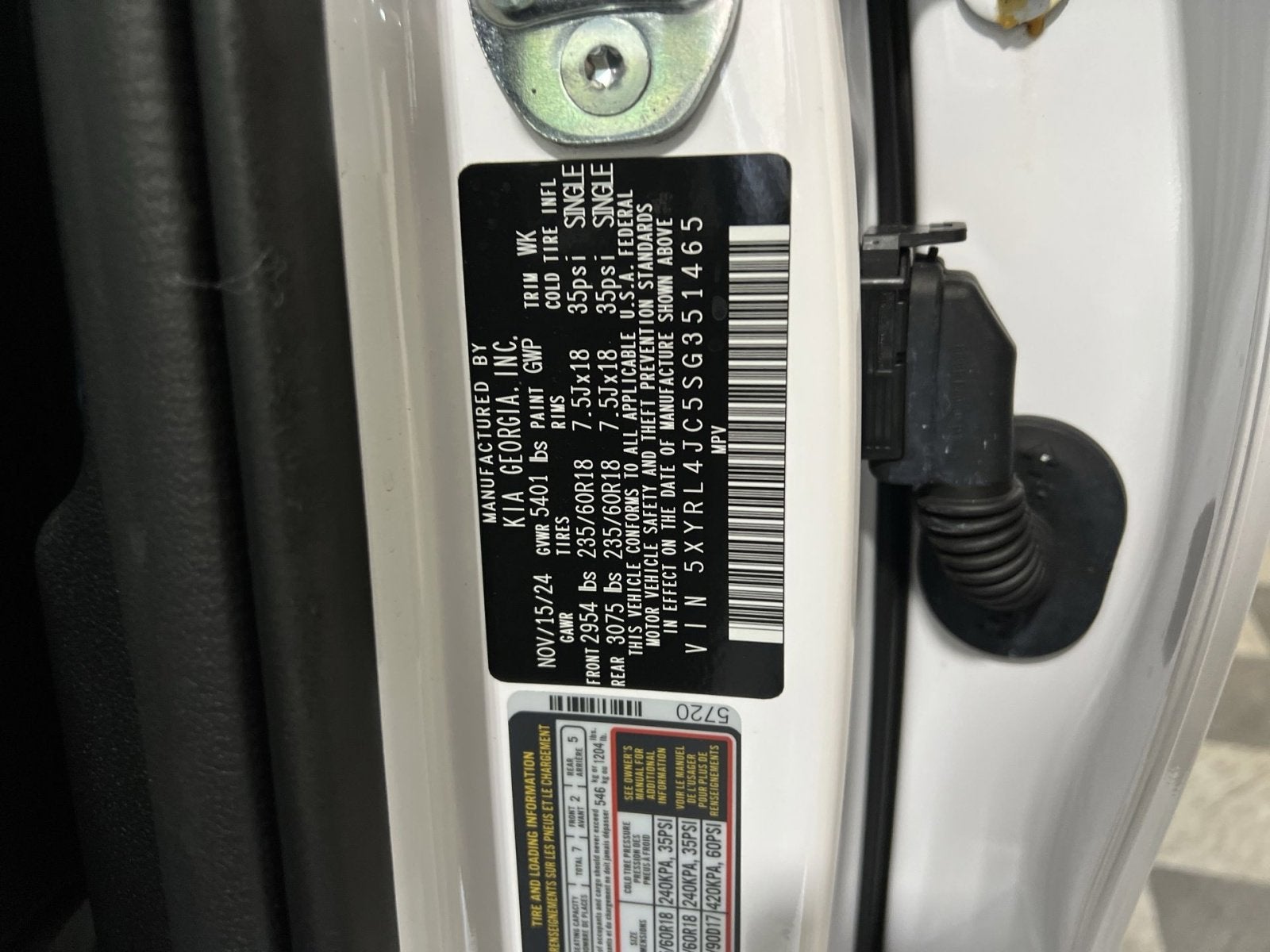 2025 Kia Sorento S