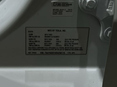 2024 Tesla Model Y Performance