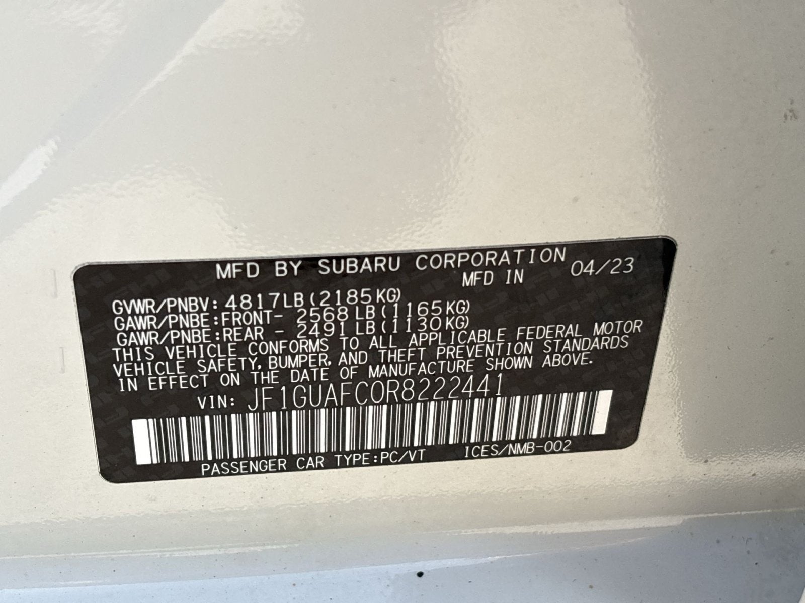 2024 Subaru Impreza Sport