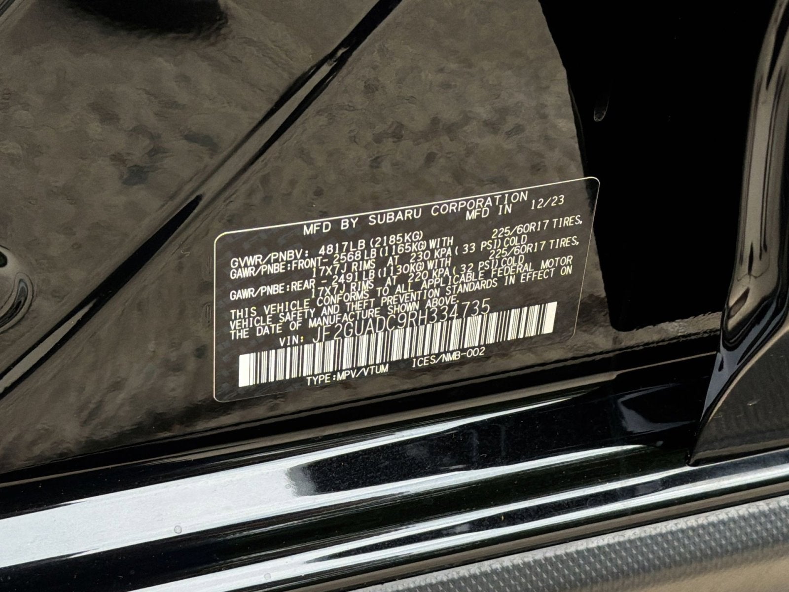 2024 Subaru Crosstrek Premium