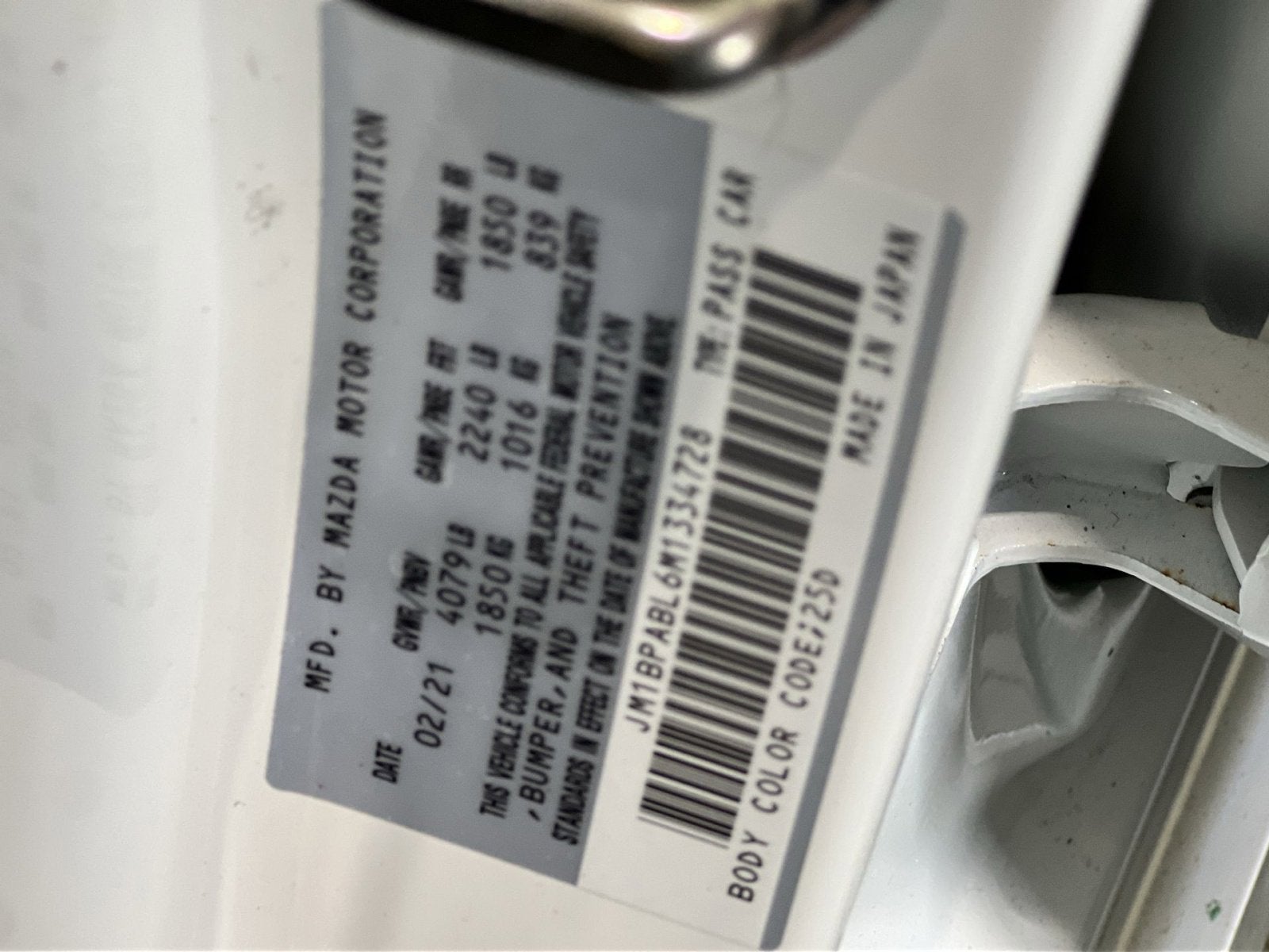 2021 Mazda Mazda3 Select