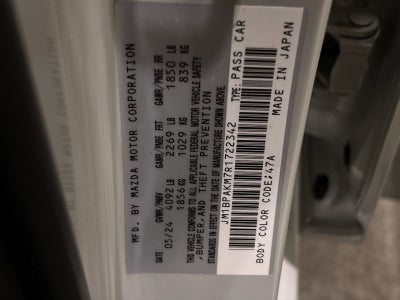 2024 Mazda Mazda3 2.5 S Select Sport