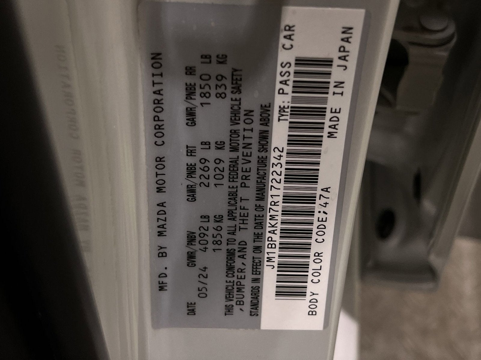 2024 Mazda Mazda3 2.5 S Select Sport