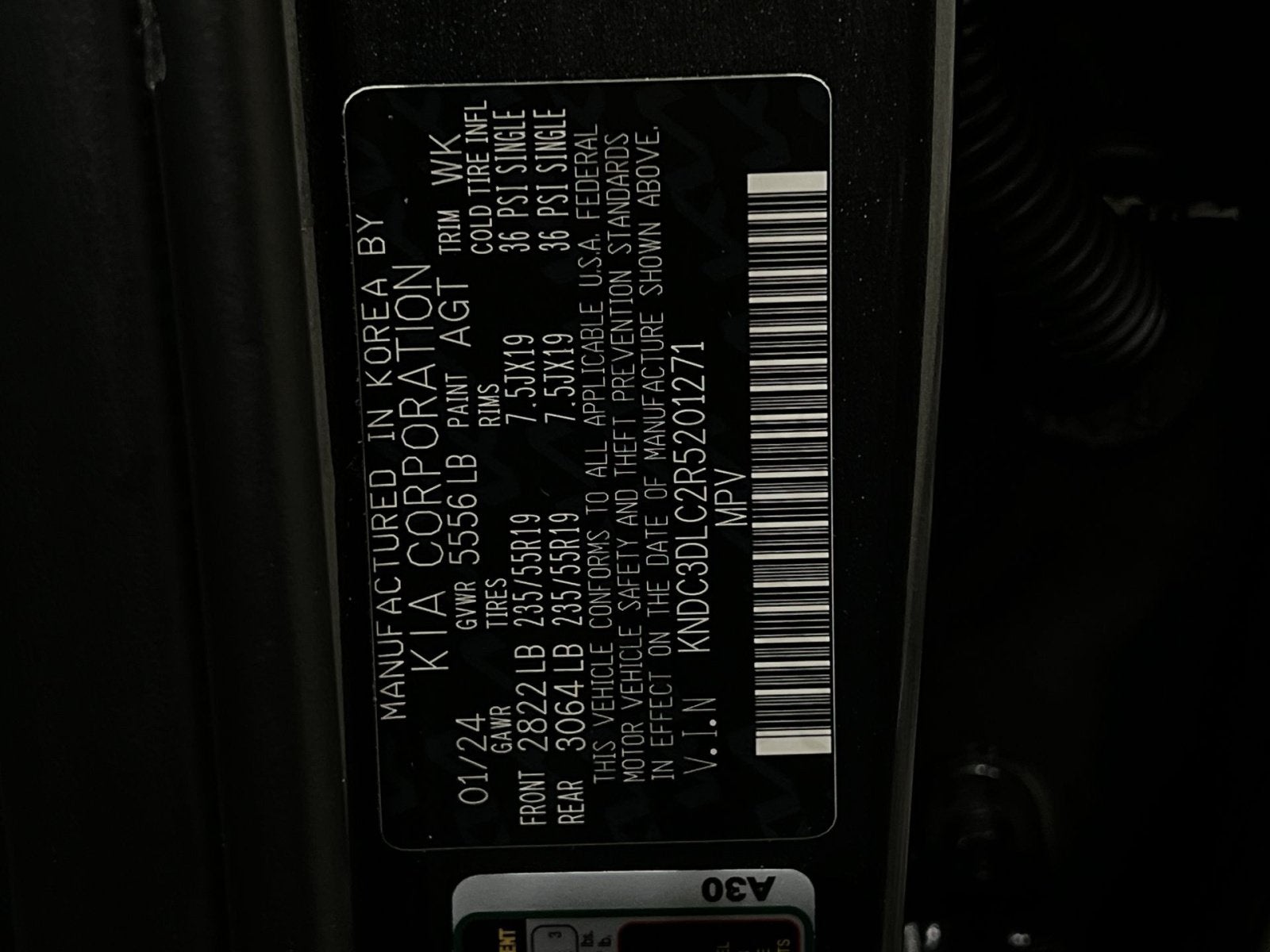 2024 Kia EV6 Wind