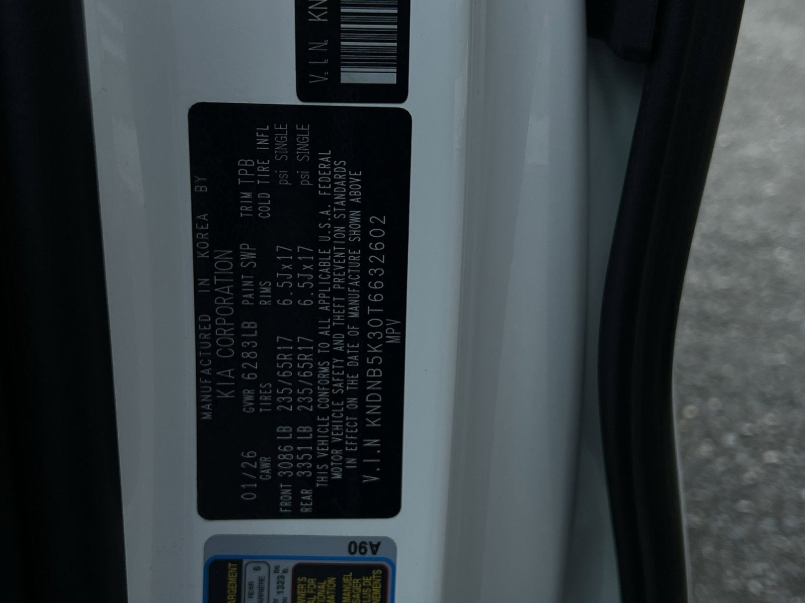 2026 Kia Carnival LXS