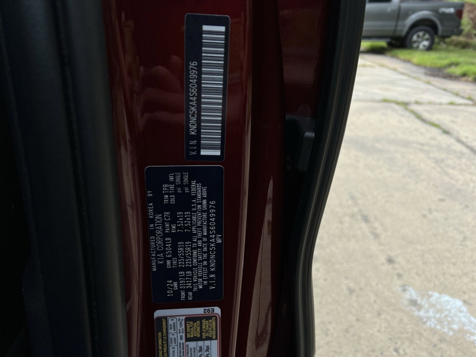 2025 Kia Carnival Hybrid EX