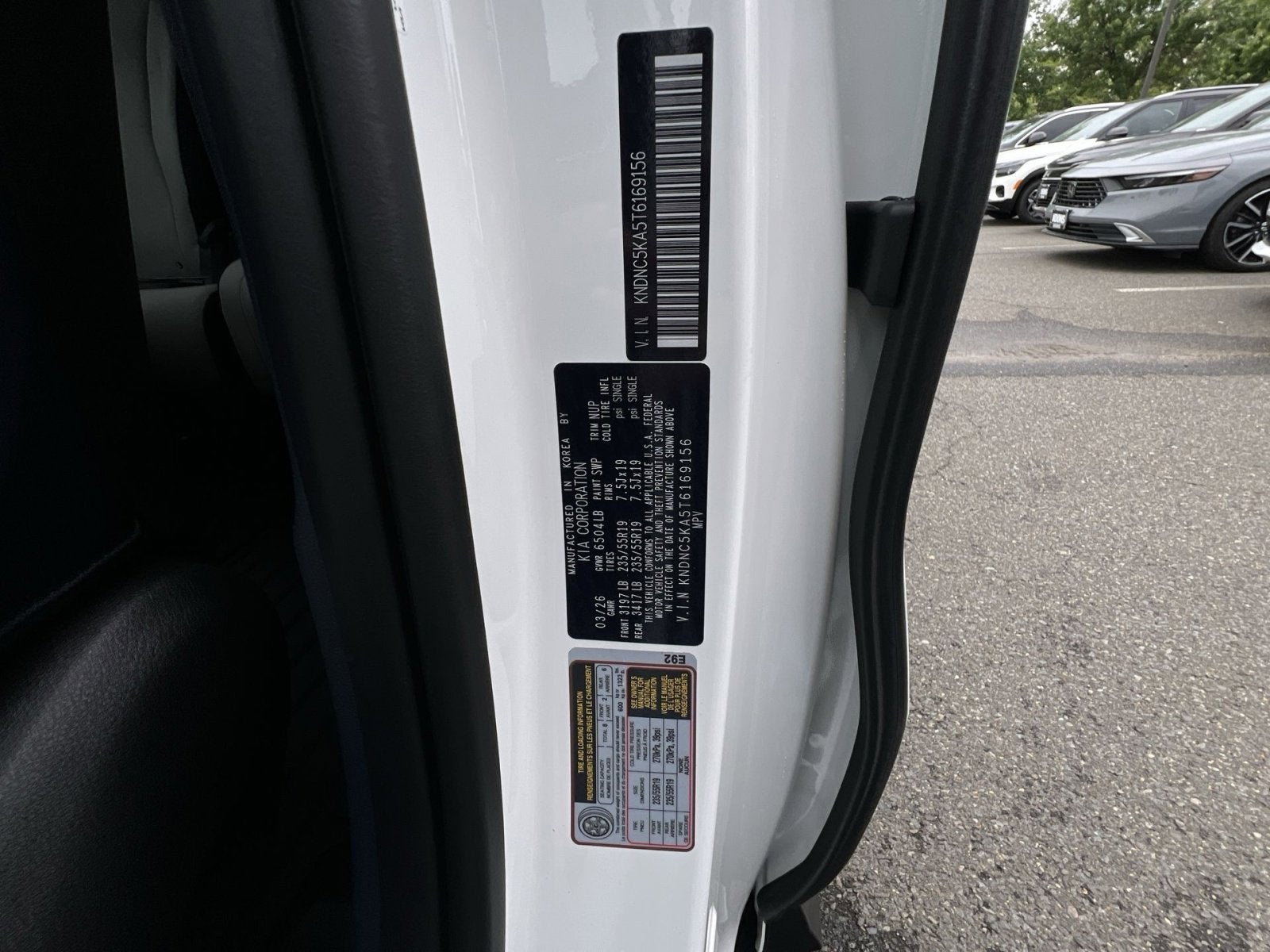 2026 Kia Carnival Hybrid EX
