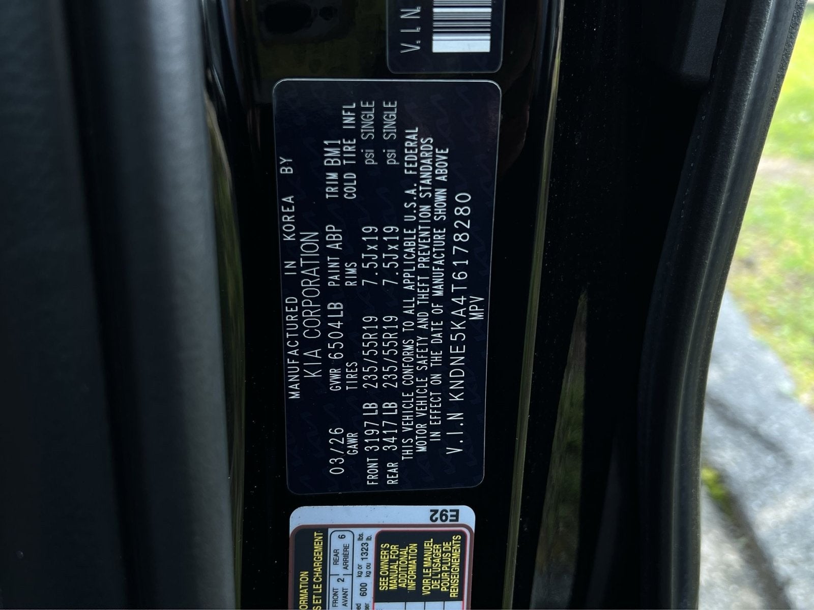2026 Kia Carnival Hybrid SX Prestige