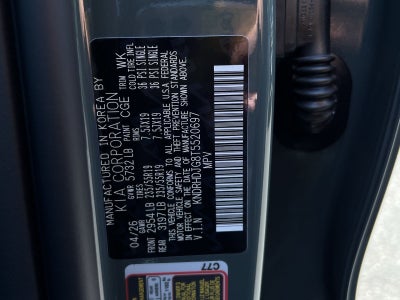2026 Kia Sorento Hybrid EX