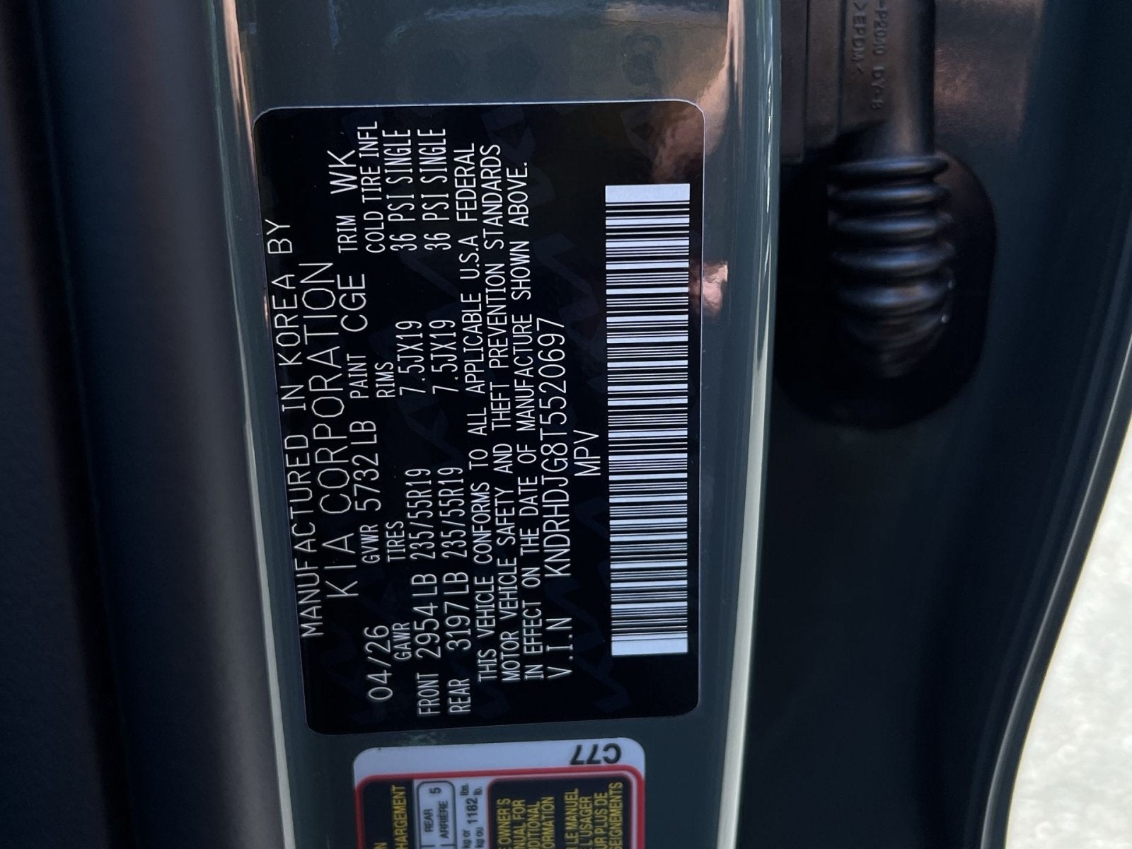 2026 Kia Sorento Hybrid EX