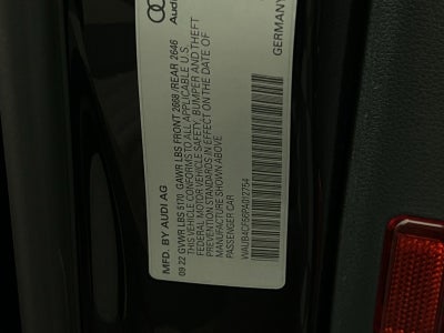 2023 Audi S5 Sportback Prestige