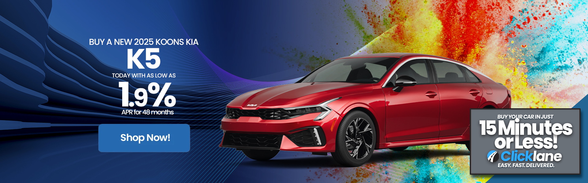 2026 Kia K5 APR Offer