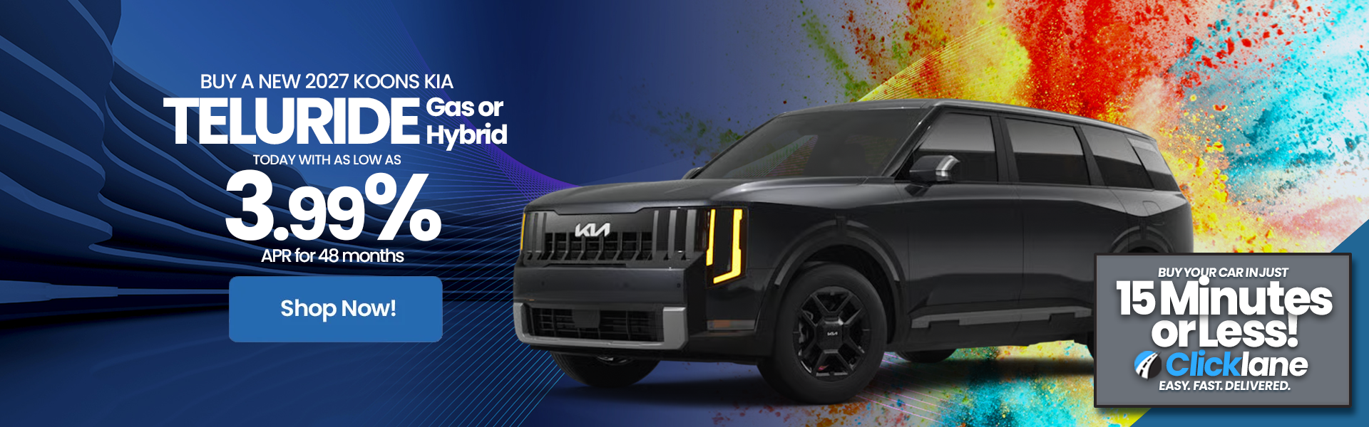 2027 Kia Telluride APR Offer