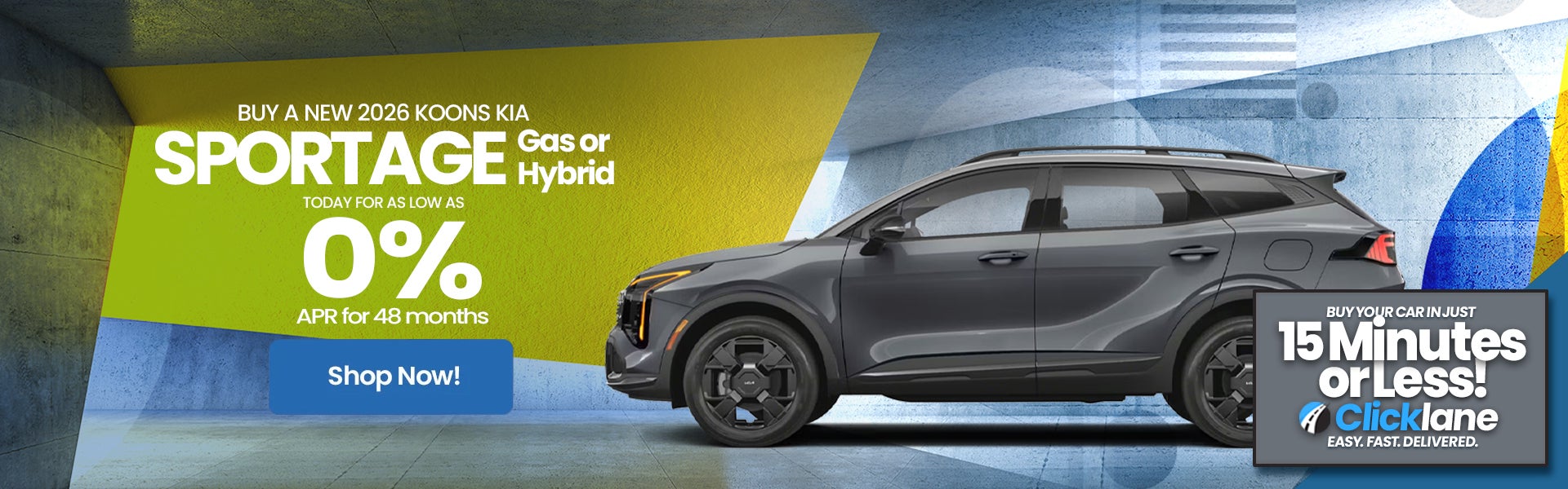 2026 Sportage APR Offer