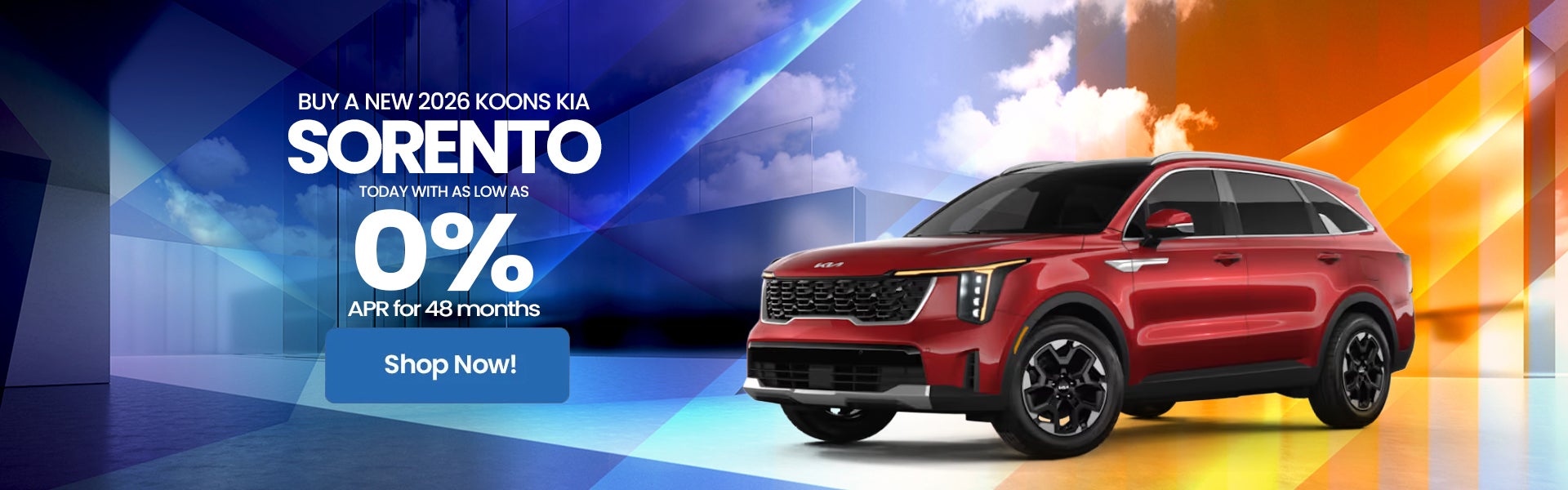 2026 Kia Sorento APR Offer