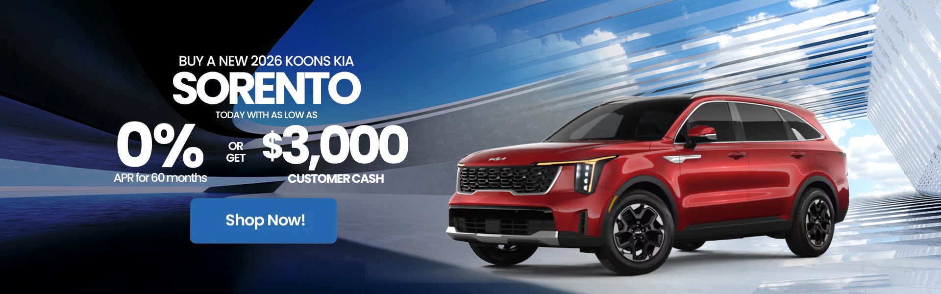 2026 Kia Sorento APR Offer